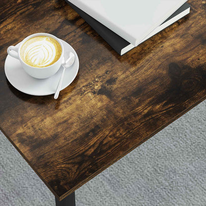 Tavolino da salotto Rovere Fumo 80 x 80 x 45 cm
