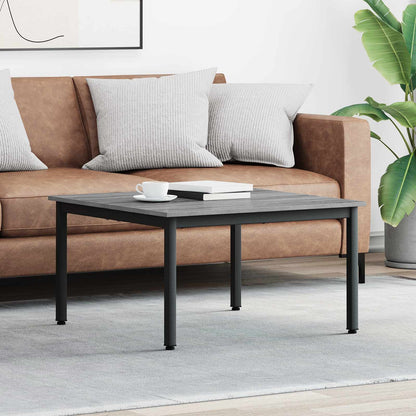 Tavolino da salotto Grigio Sonoma 80 x 80 x 45 cm - homemem39