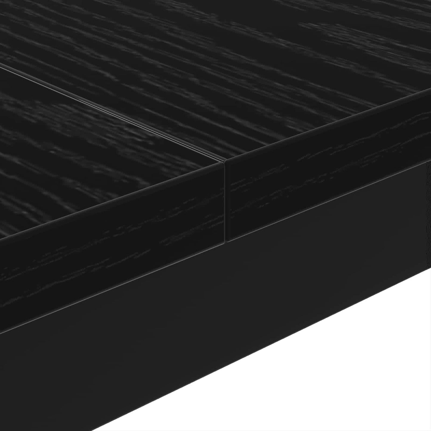Tavolino da salotto Rovere Nero 100 x 100 x 45 cm - homemem39
