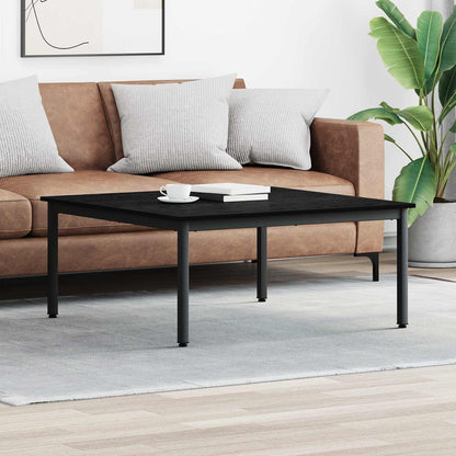 Tavolino da salotto Rovere Nero 100 x 100 x 45 cm - homemem39