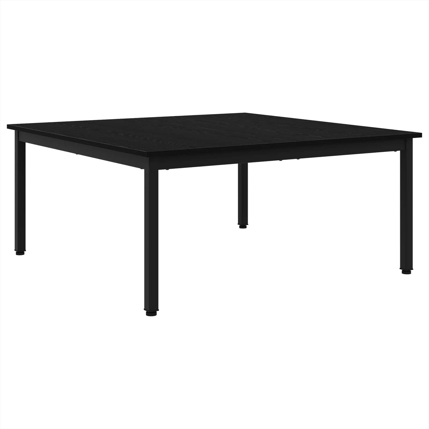 Tavolino da salotto Rovere Nero 100 x 100 x 45 cm - homemem39
