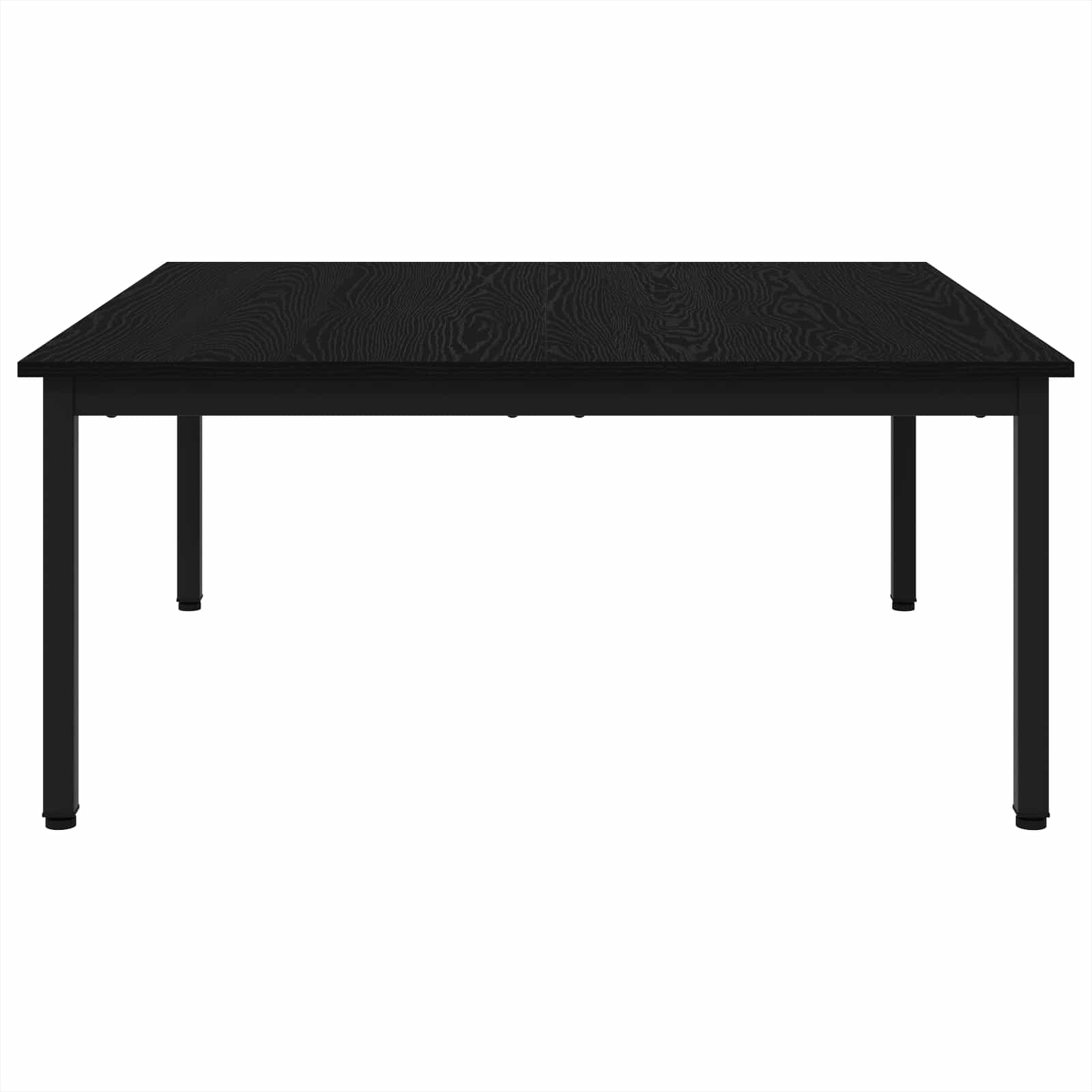Tavolino da salotto Rovere Nero 100 x 100 x 45 cm - homemem39