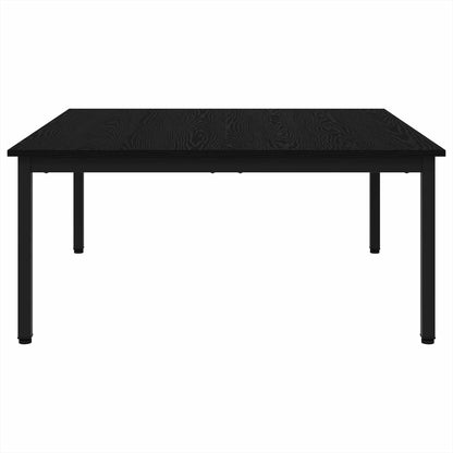 Tavolino da salotto Rovere Nero 100 x 100 x 45 cm - homemem39