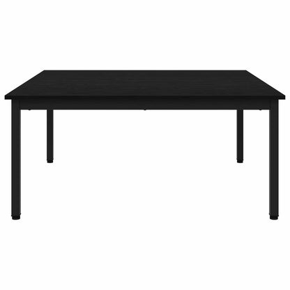 Tavolino da salotto Rovere Nero 100 x 100 x 45 cm - homemem39