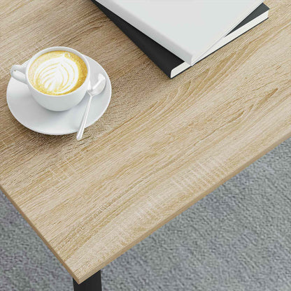 Tavolino da salotto Sonoma 100 x 100 x 45 cm Legno multistrato