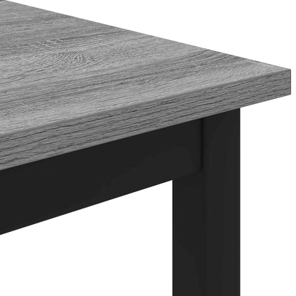 Tavolino da salotto Grigio Sonoma 100 x 100 x 45 cm - homemem39