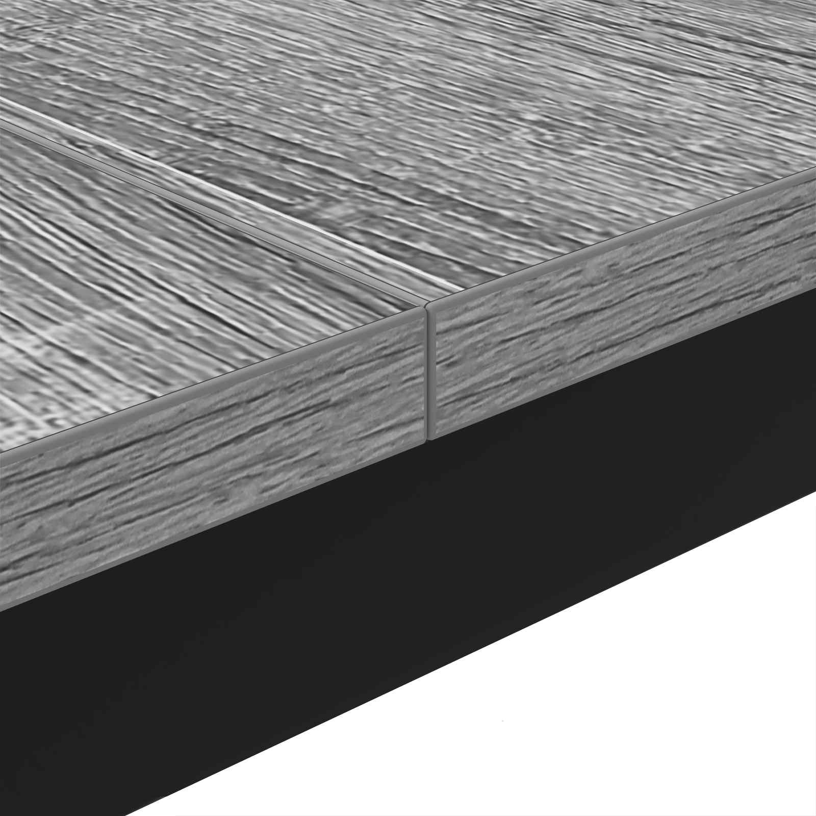 Tavolino da salotto Grigio Sonoma 100 x 100 x 45 cm - homemem39