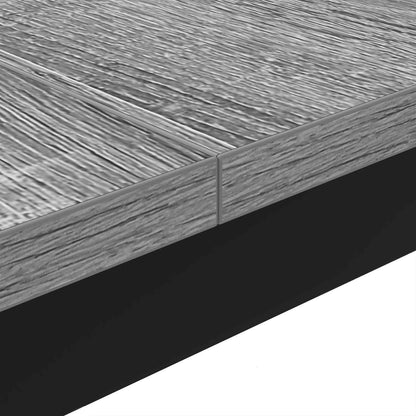 Tavolino da salotto Grigio Sonoma 100 x 100 x 45 cm - homemem39