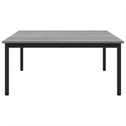 Tavolino da salotto Grigio Sonoma 100 x 100 x 45 cm - homemem39