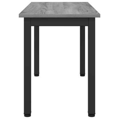 panchina Grigio Sonoma 80 x 35 x 45 cm Legno ingegnerizzato