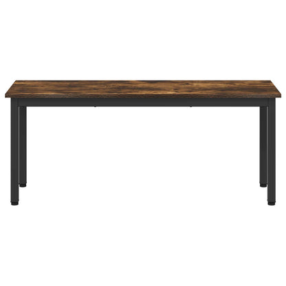 panchina Quercia Fumosa 110 x 35 x 45 cm Legno multistrato | homemem39