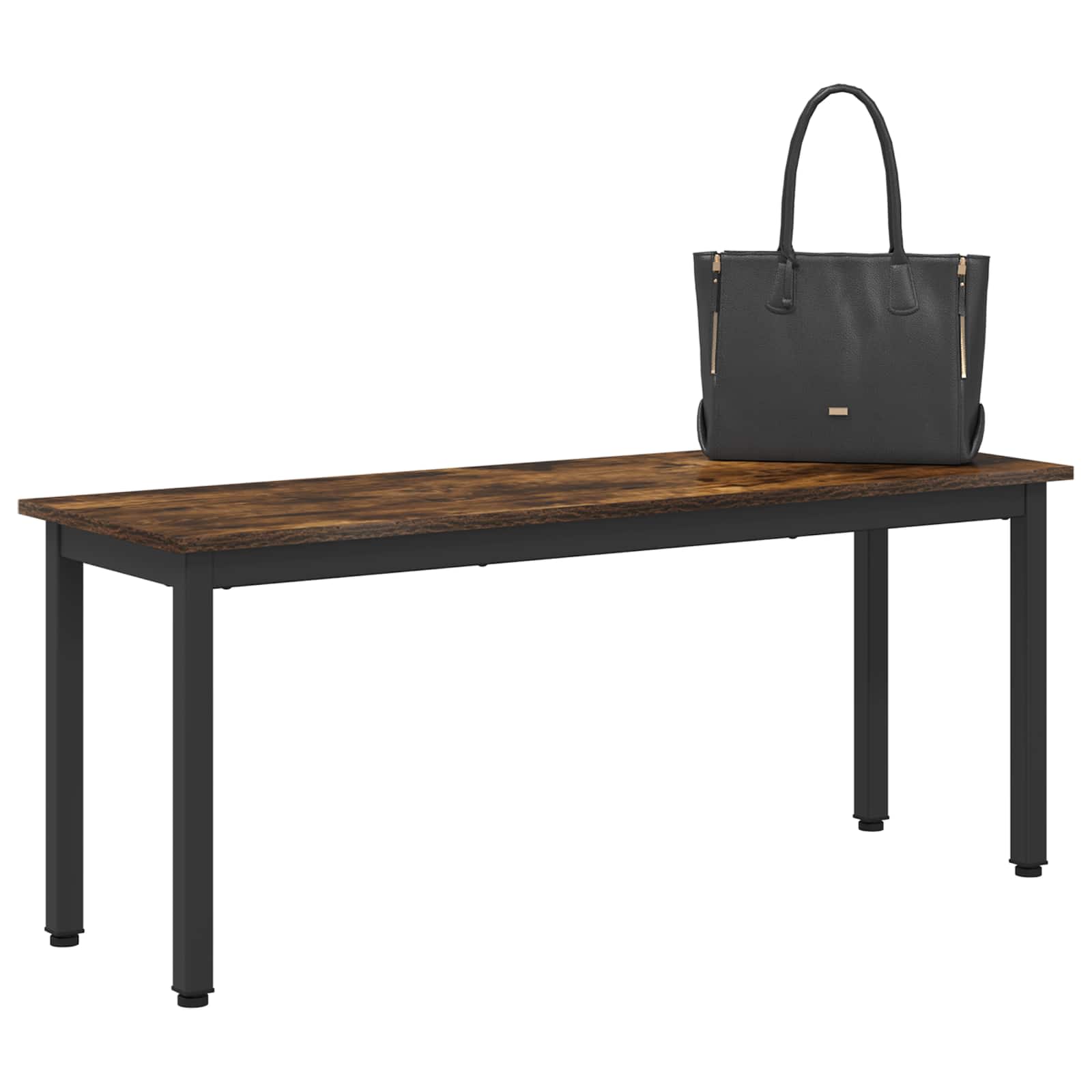 panchina Quercia Fumosa 110 x 35 x 45 cm Legno multistrato | homemem39