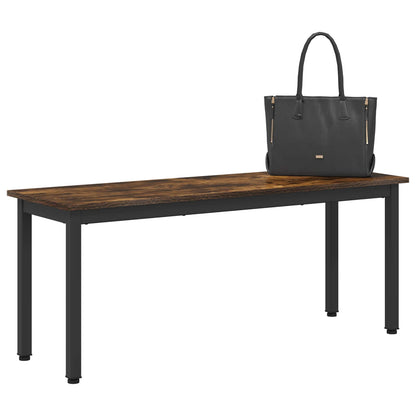 panchina Quercia Fumosa 110 x 35 x 45 cm Legno multistrato | homemem39