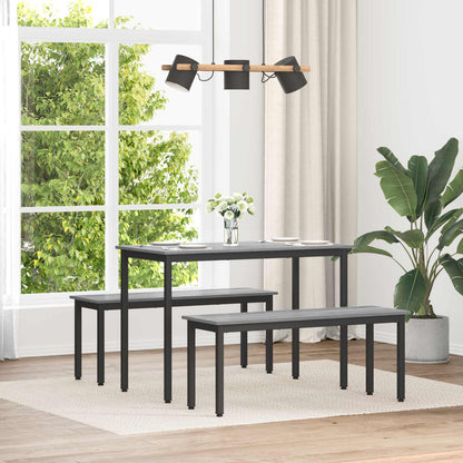 panchina Grigio Sonoma 110 x 35 x 45 cm Legno multistrato | homemem39