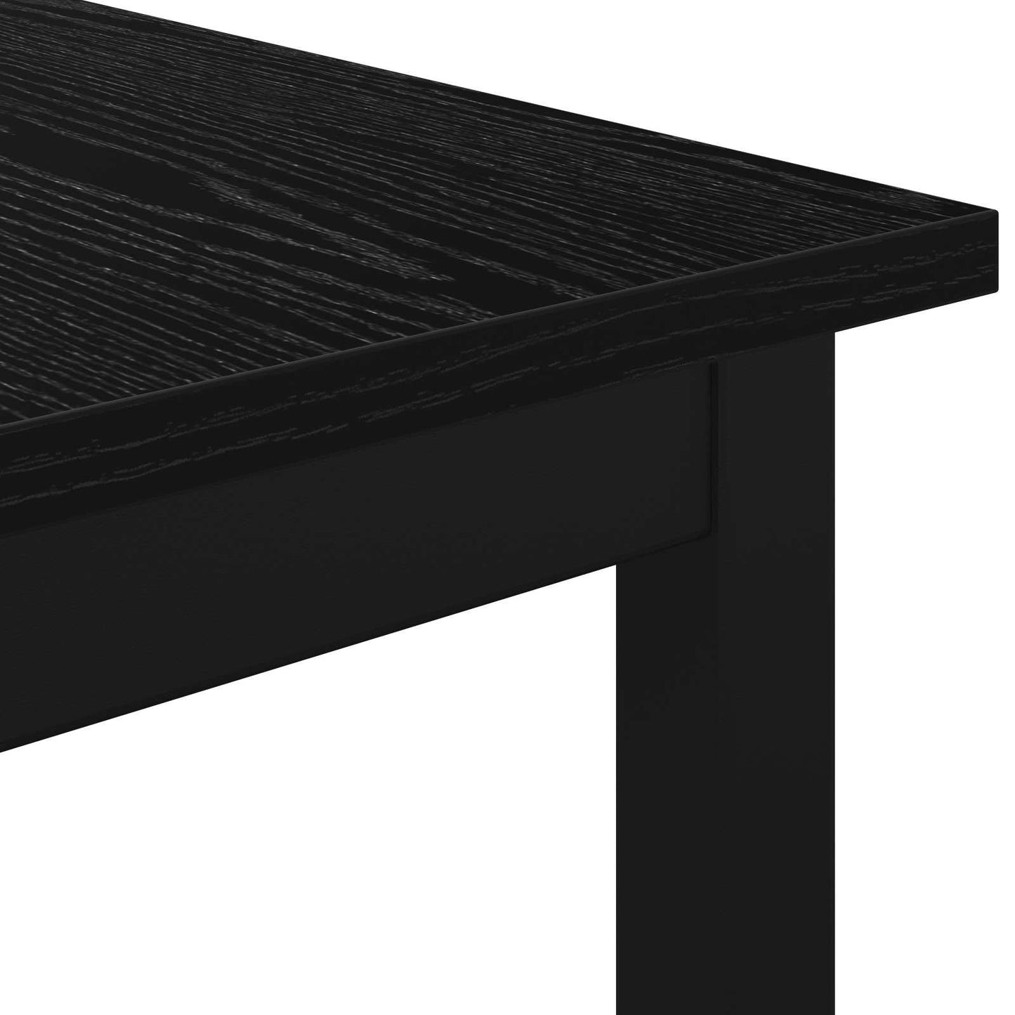 panchina Rovere Nero 160 x 35 x 45 cm Legno ingegnerizzato | homemem39