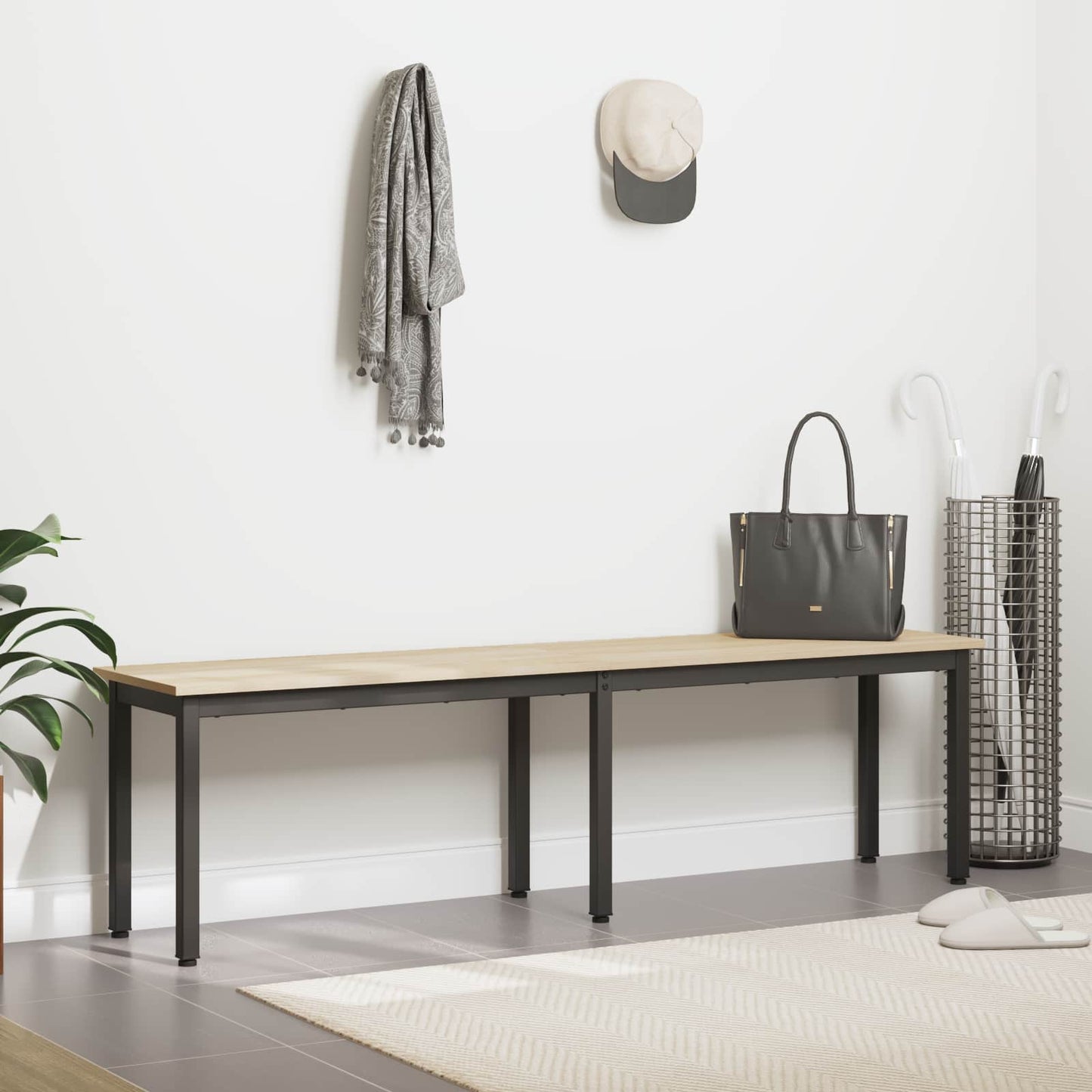 panchina Sonoma 160 x 35 x 45 cm Legno multistrato