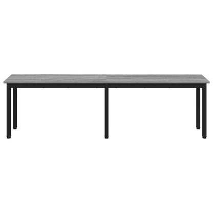 panchina Grigio Sonoma 160 x 35 x 45 cm Legno multistrato