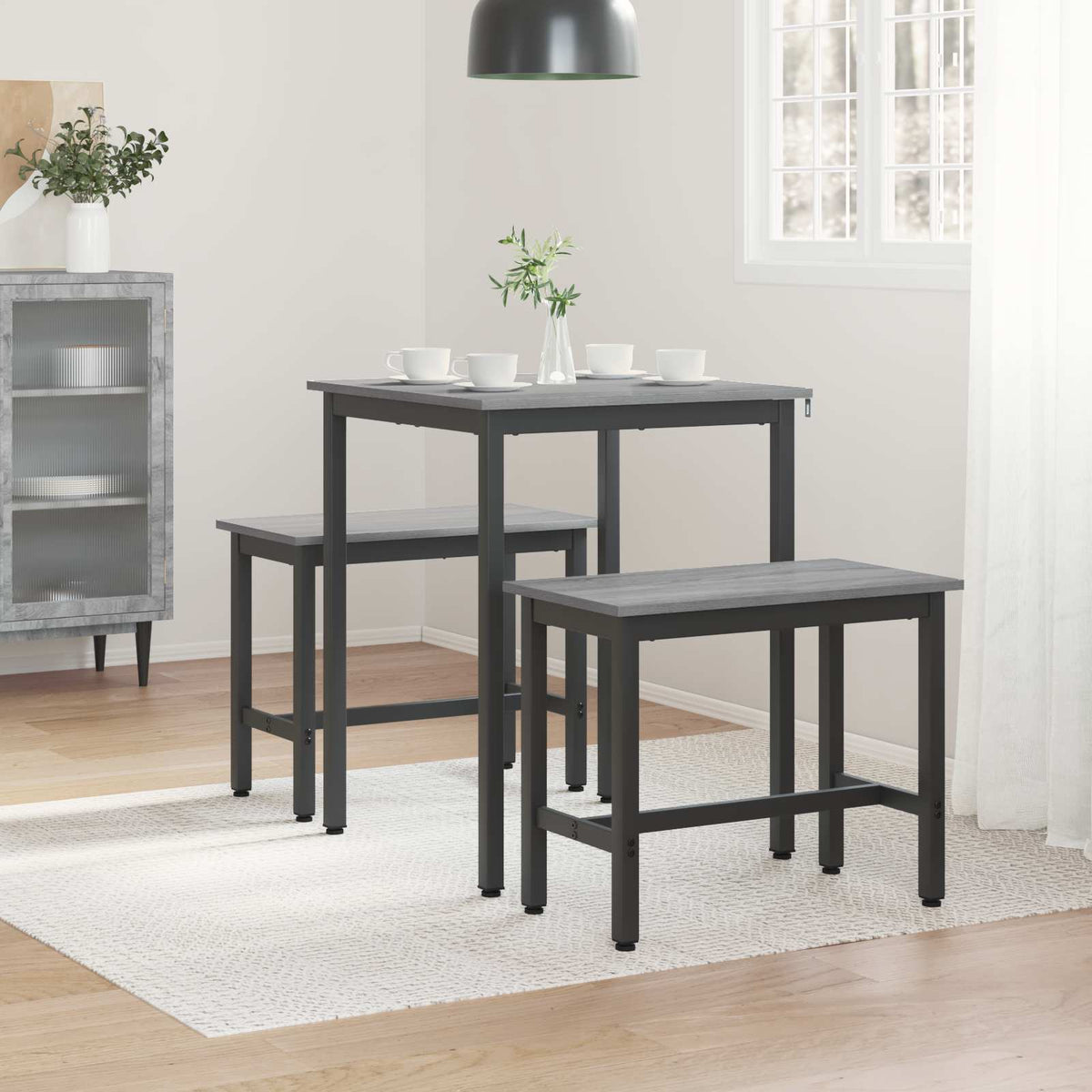 Tavoli da pranzo 60 x 60 x 75 cm Legno ingegnerizzato Quadrato