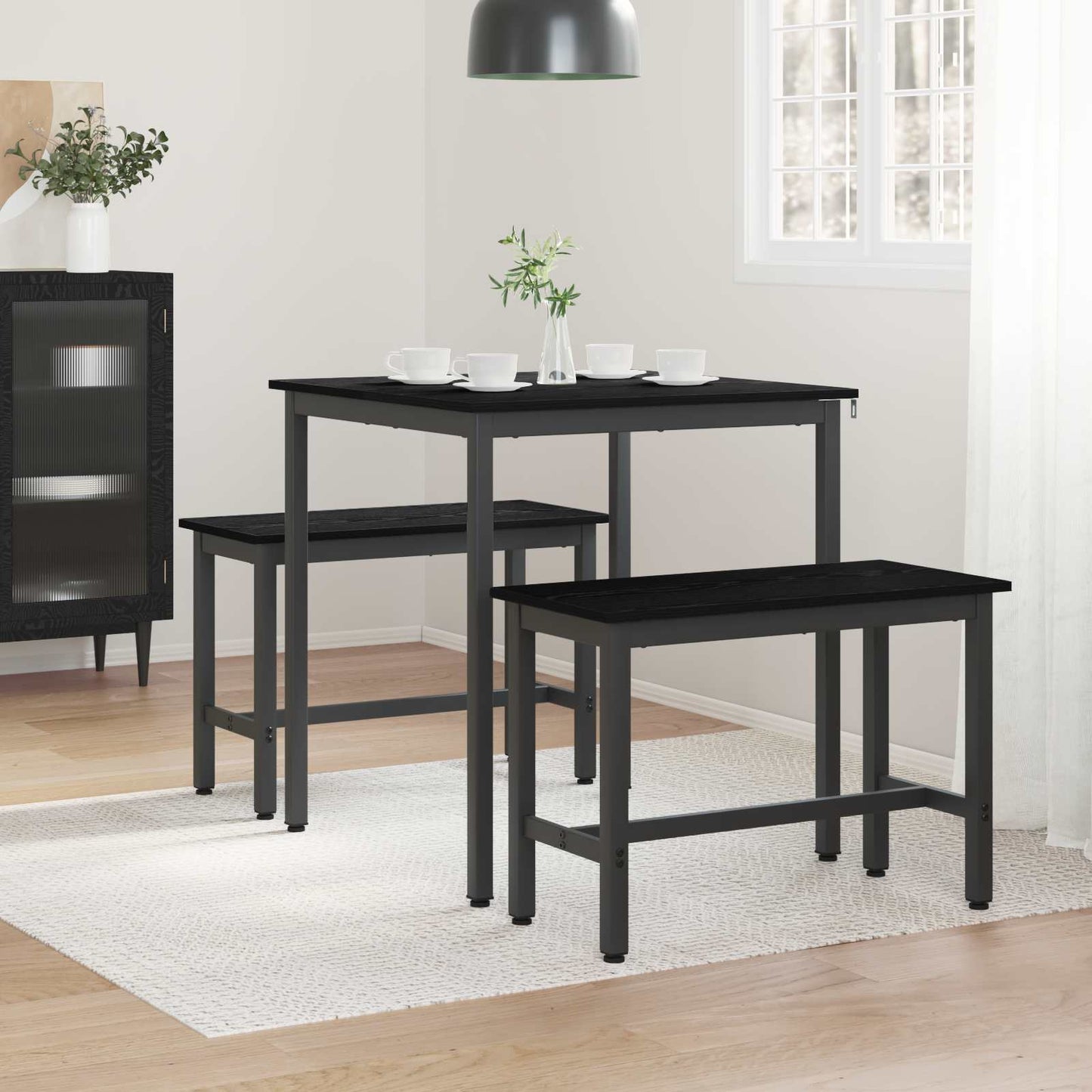 Tavoli da pranzo 70 x 70 x 75 cm Legno ingegnerizzato Quadrato