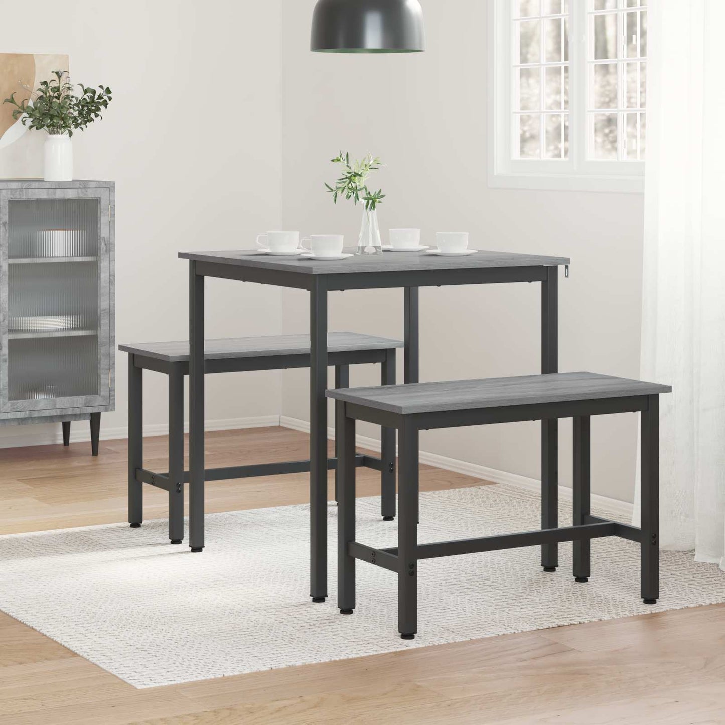 Tavoli da pranzo 70 x 70 x 75 cm Legno ingegnerizzato Quadrato