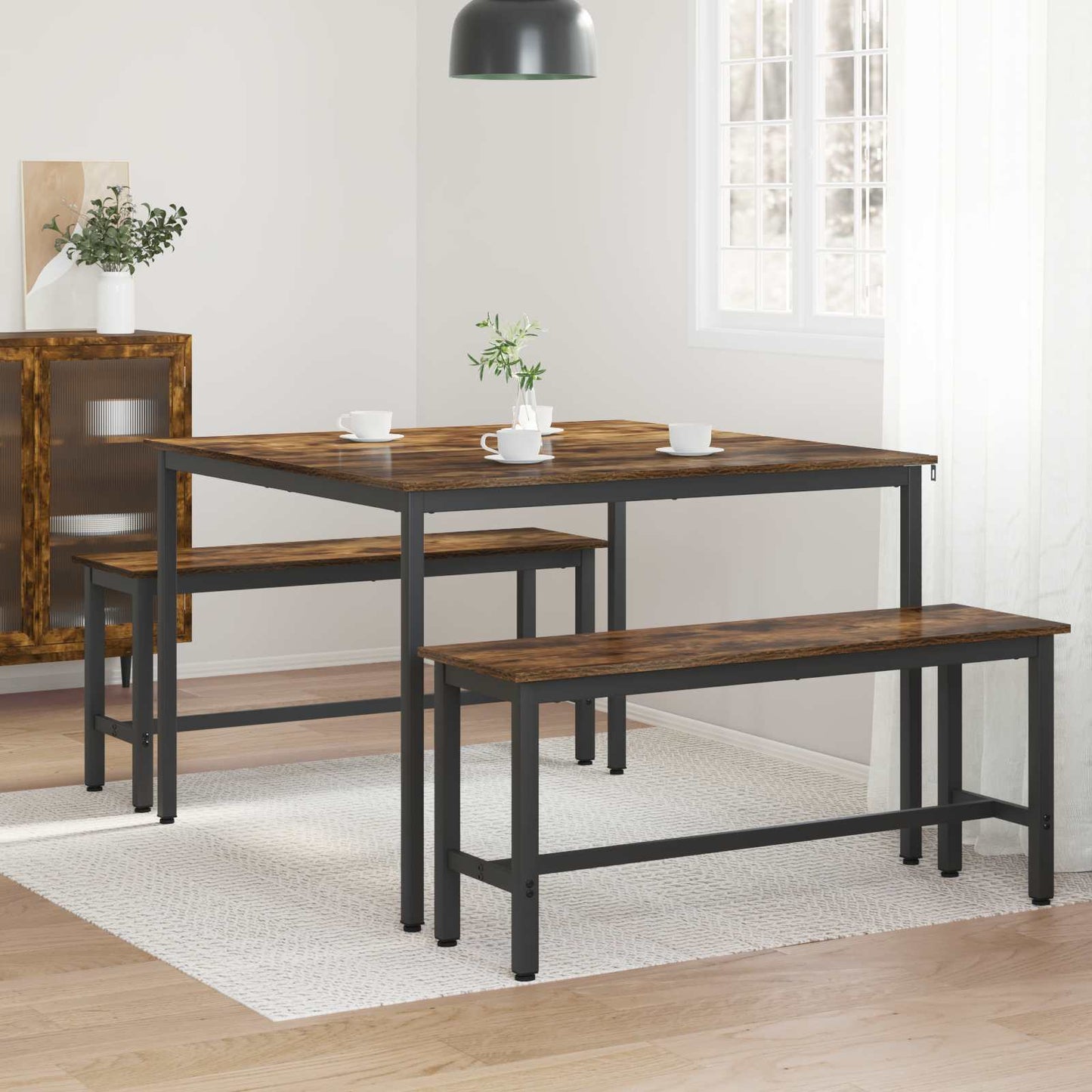 Tavoli da pranzo 110 x 110 x 75 cm Legno ingegnerizzato