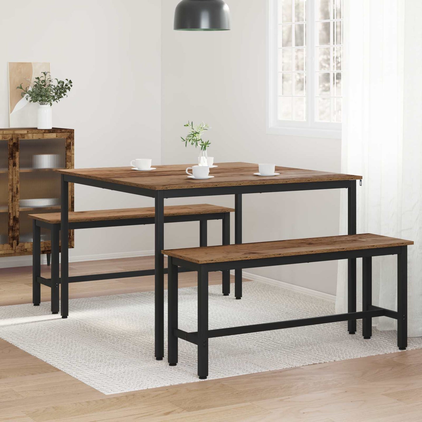 Tavoli da pranzo 110 x 110 x 75 cm Legno ingegnerizzato