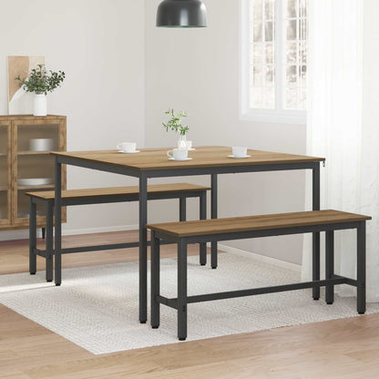 Tavoli da pranzo 110 x 110 x 75 cm Legno ingegnerizzato