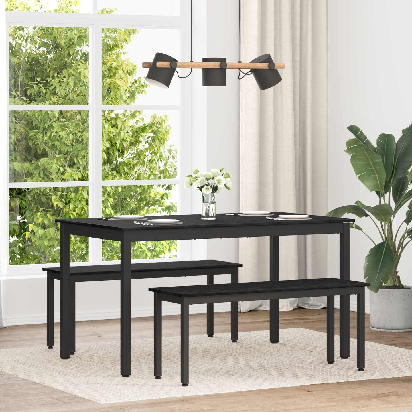Tavoli da pranzo 140 x 80 x 75 cm Legno ingegnerizzato