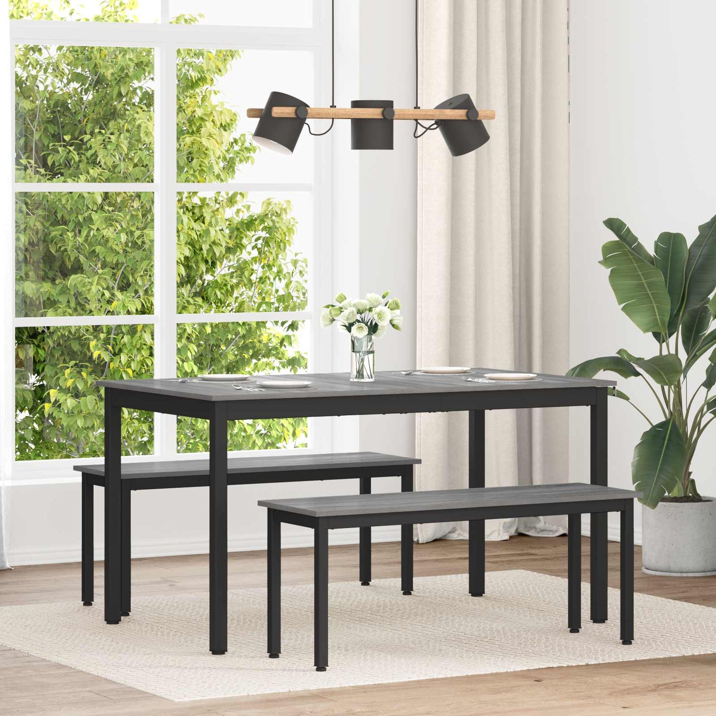 Tavoli da pranzo 140 x 80 x 75 cm Legno ingegnerizzato