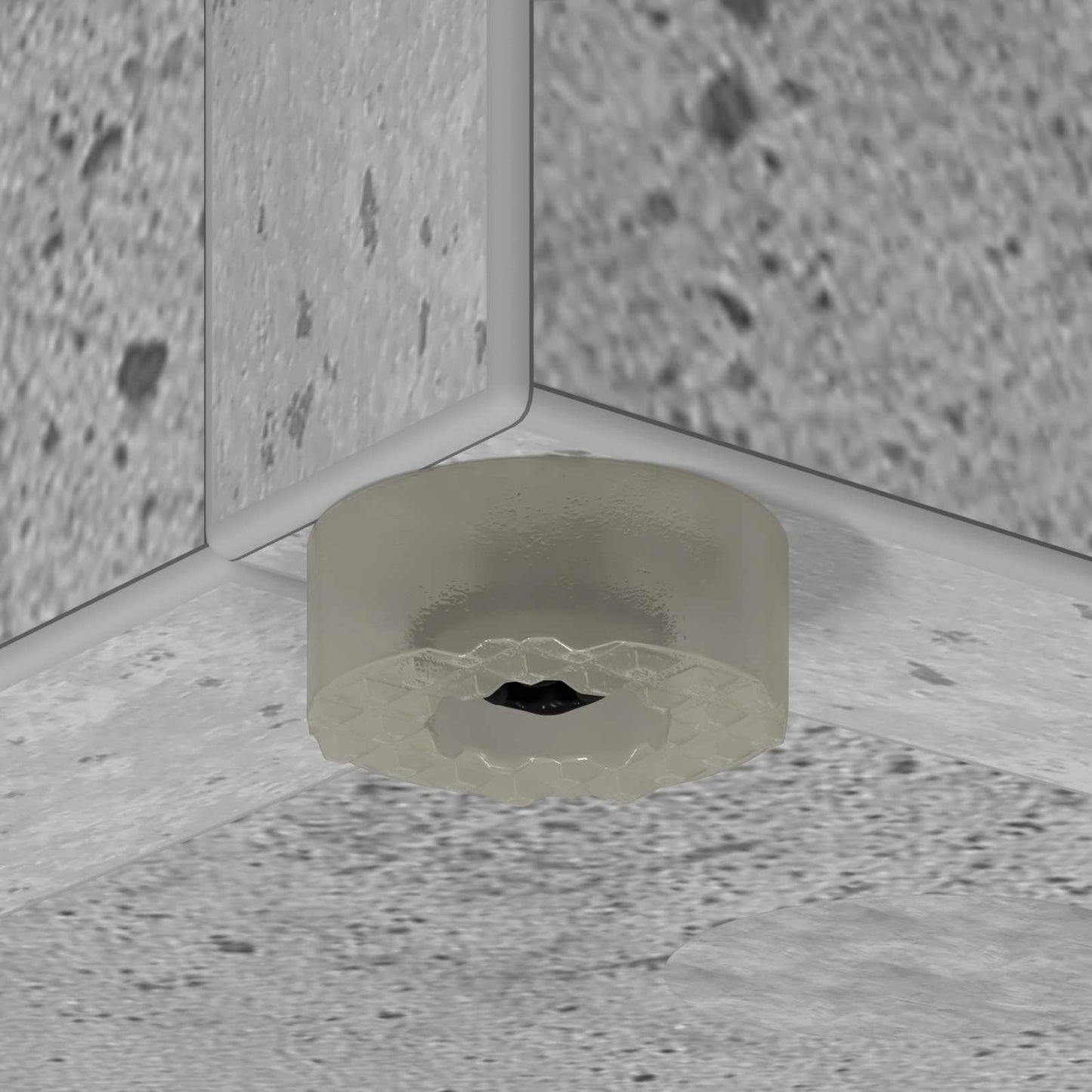 Supporto per Ombrellone Grigio cemento 25 x 24,5 x 64 cm | homemem39