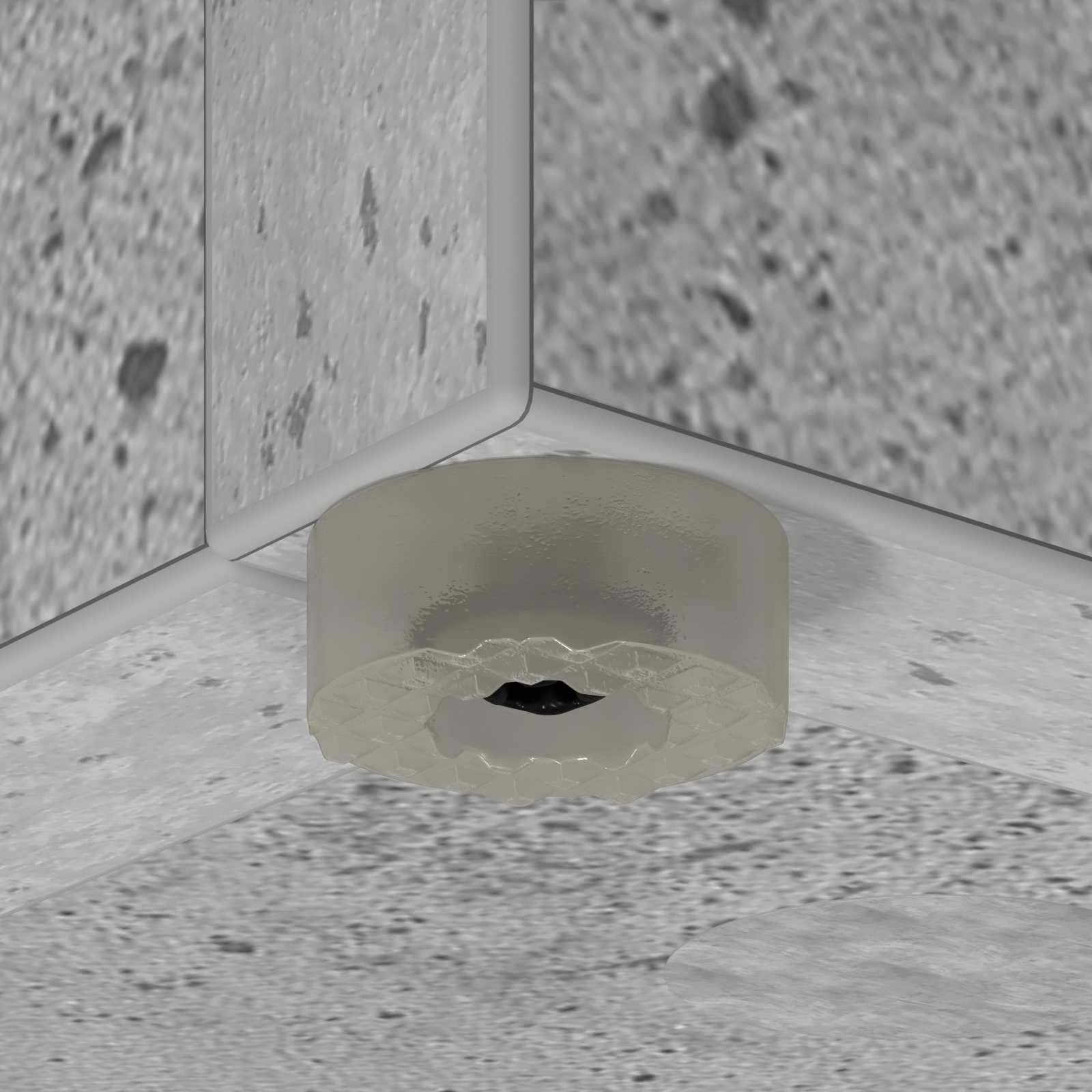 Supporto per Ombrellone Grigio cemento 25 x 24,5 x 64 cm | homemem39