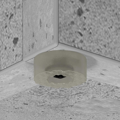 Supporto per Ombrellone Grigio cemento 25 x 24,5 x 64 cm