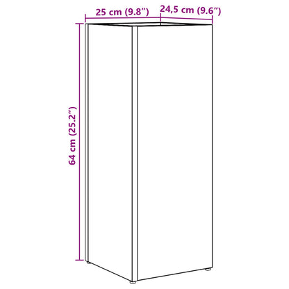 Supporto per Ombrellone Grigio cemento 25 x 24,5 x 64 cm