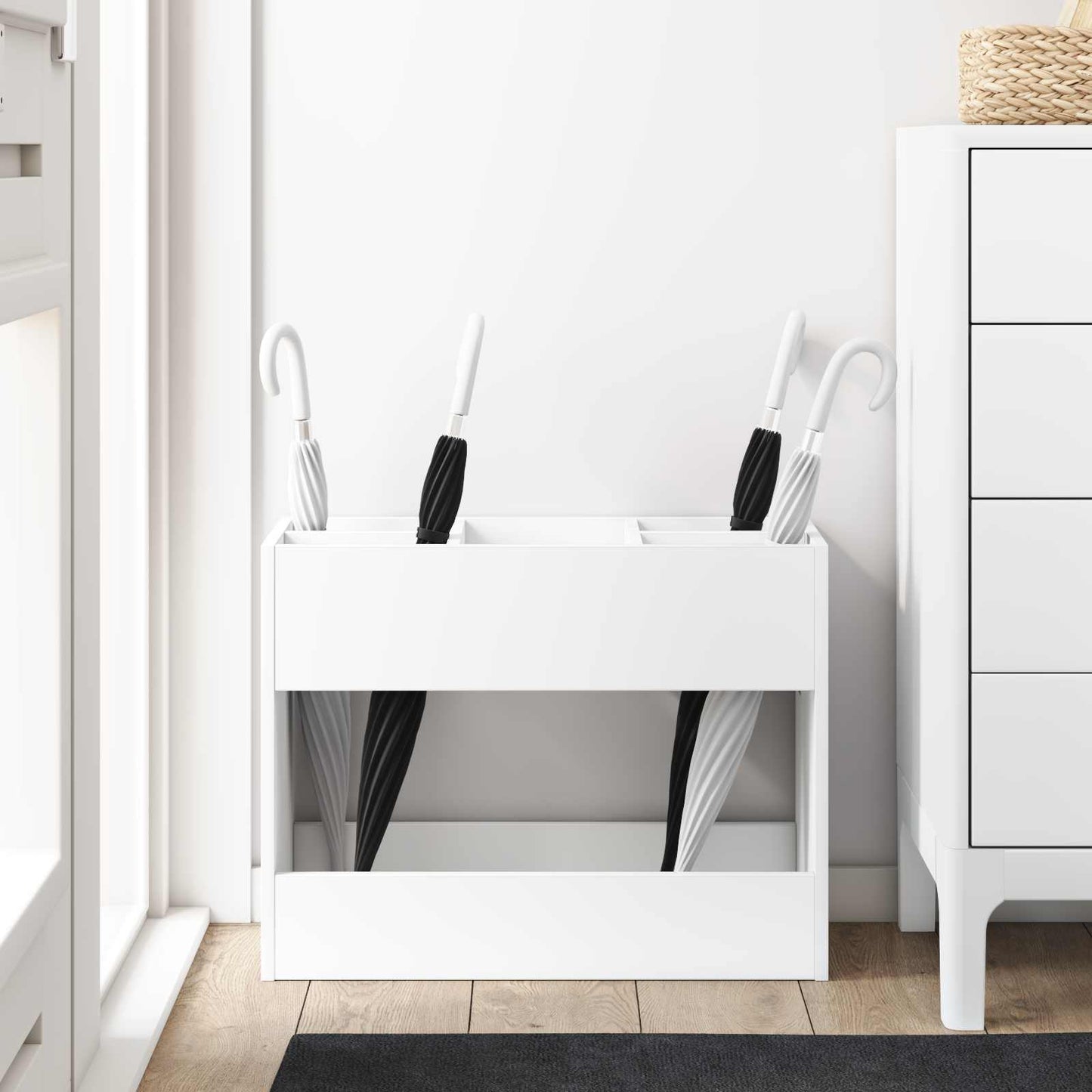 Supporto per Ombrellone Bianco 65 x 24 x 50 cm | homemem39