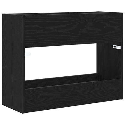 Supporto per Ombrellone Rovere Nero 65 x 24 x 50 cm | homemem39