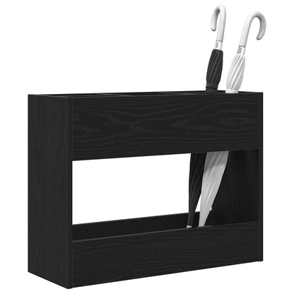Supporto per Ombrellone Rovere Nero 65 x 24 x 50 cm | homemem39