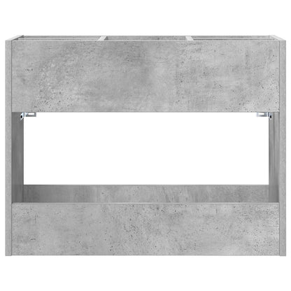 Supporto per Ombrellone Grigio cemento 65 x 24 x 50 cm