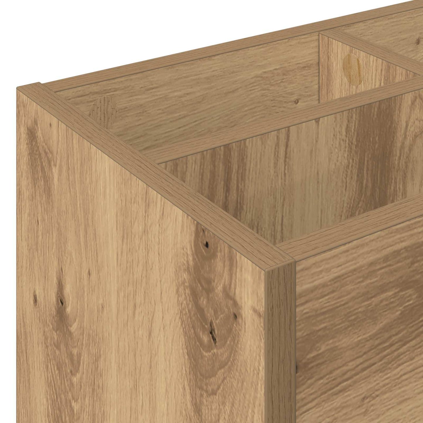 Supporto per Ombrellone Rovere artigianale 65 x 24 x 50 cm | homemem39