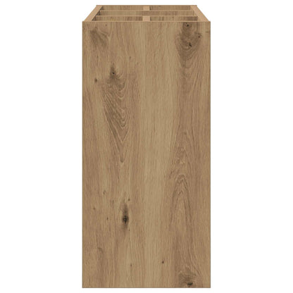 Supporto per Ombrellone Rovere artigianale 65 x 24 x 50 cm