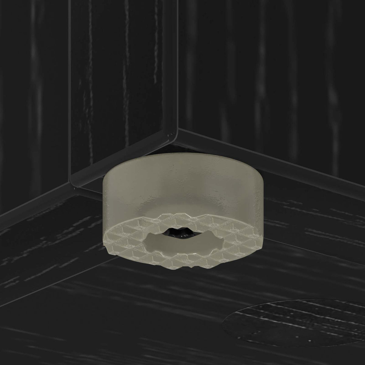 Supporto per Ombrellone Rovere Nero 20 x 20 x 55,5 cm | homemem39