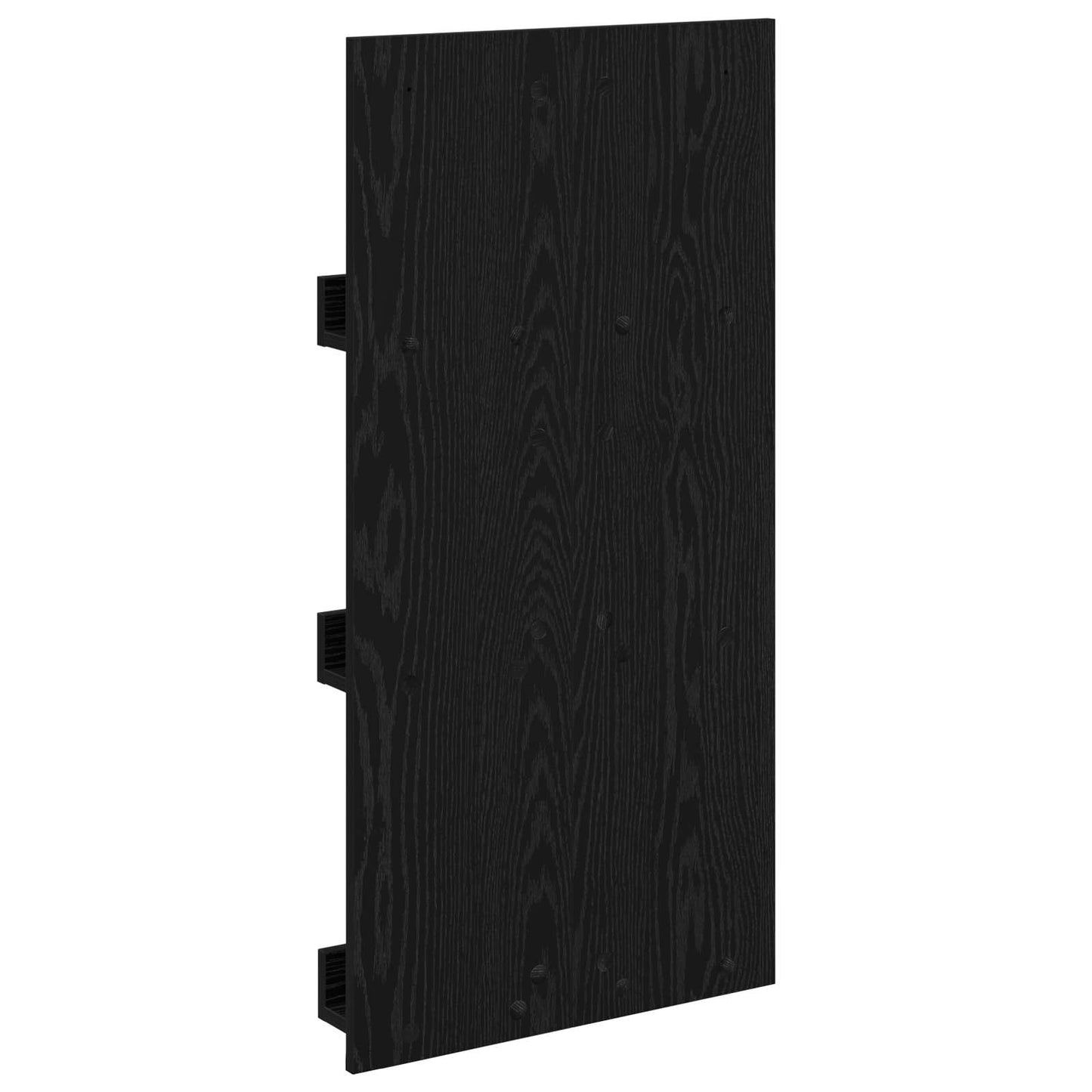 Scaffale per riviste Rovere Nero 51 x 11 x 102 cm