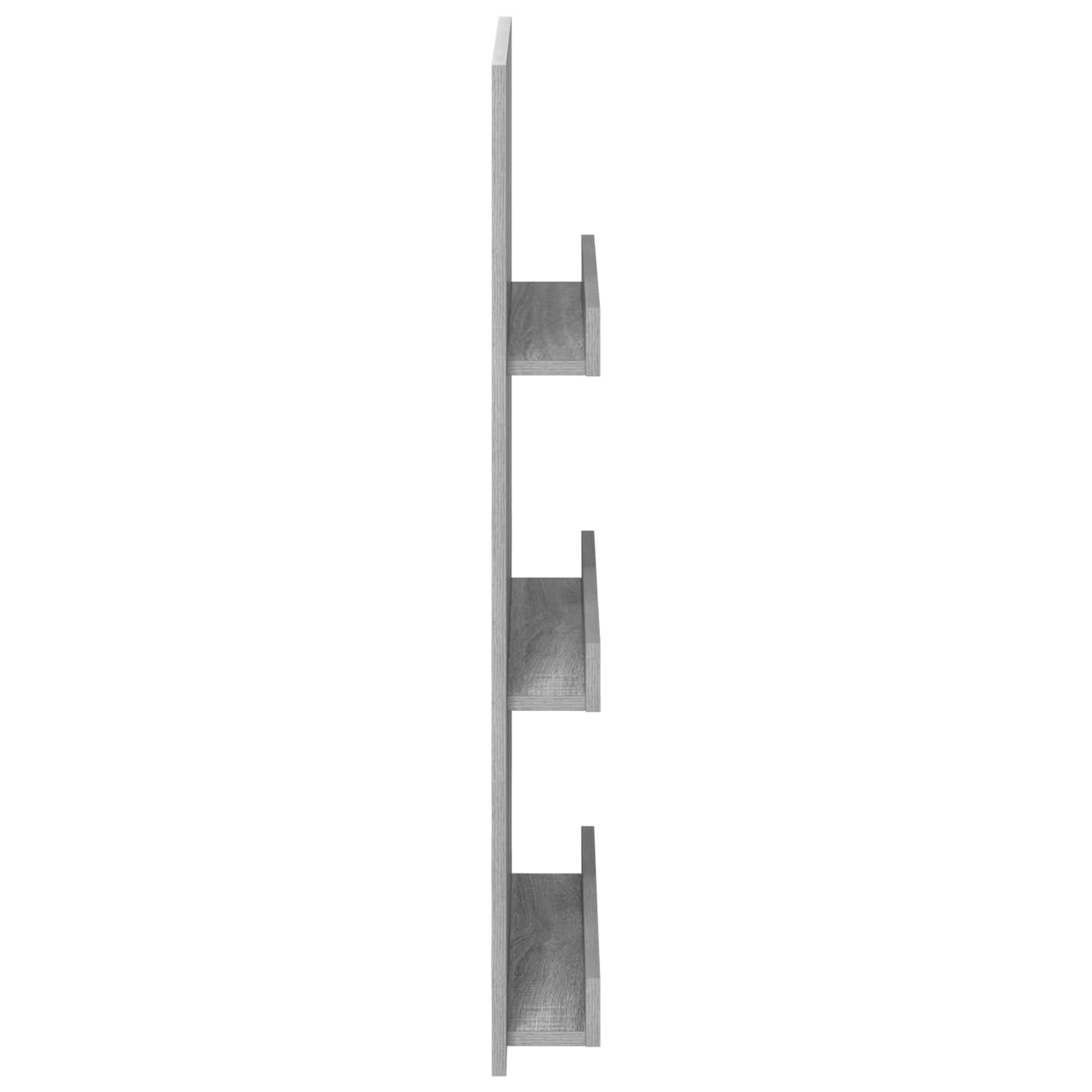 Scaffale per riviste Grigio Sonoma 51 x 11 x 102 cm