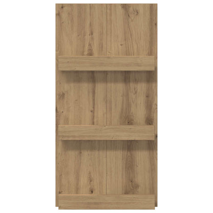 Scaffale per riviste Rovere artigianale 51 x 11 x 102 cm