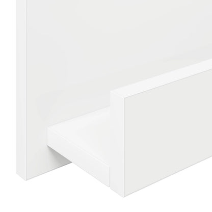 Scaffale per riviste Bianco 43 x 11 x 102 cm Legno multistrato