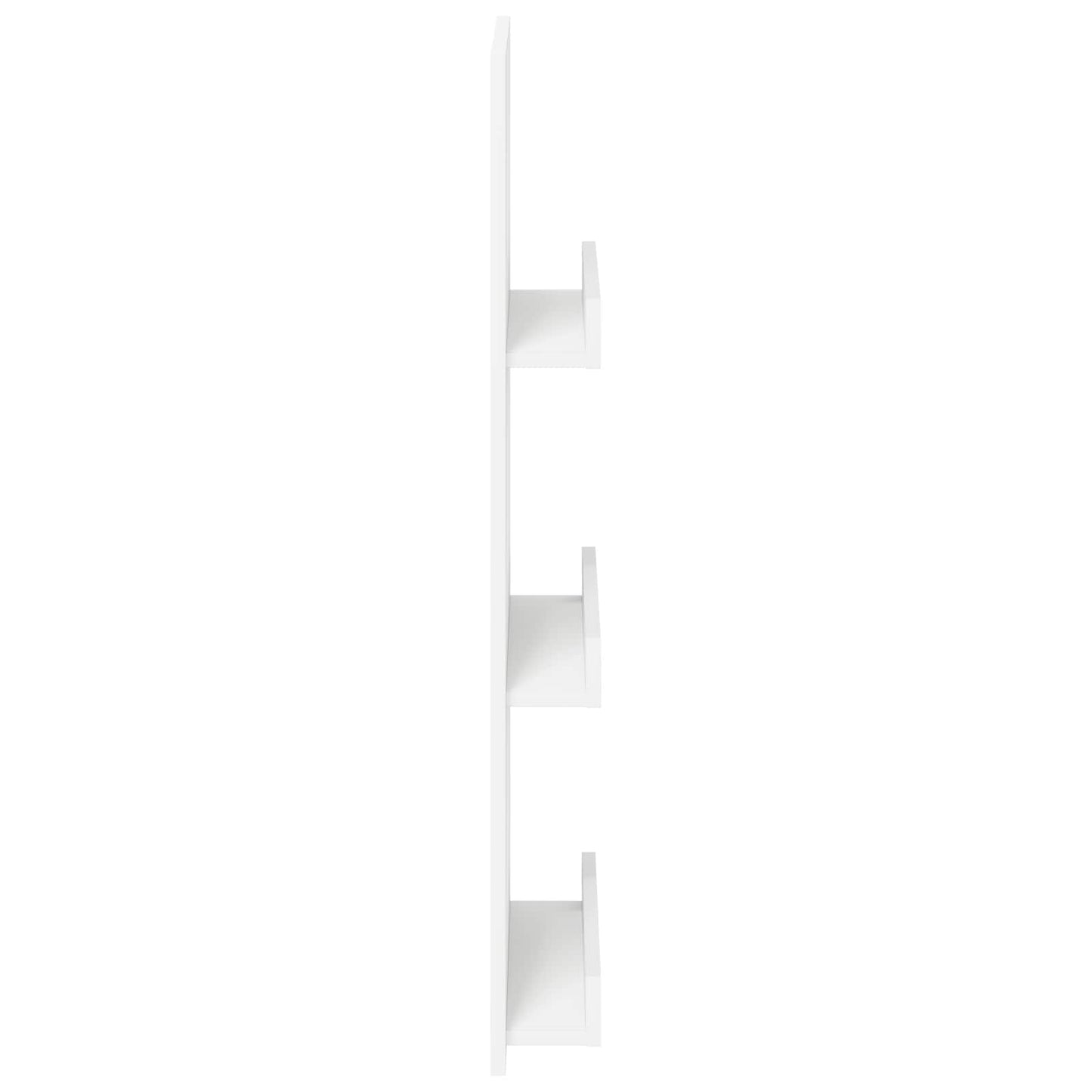 Scaffale per riviste Bianco 43 x 11 x 102 cm Legno multistrato