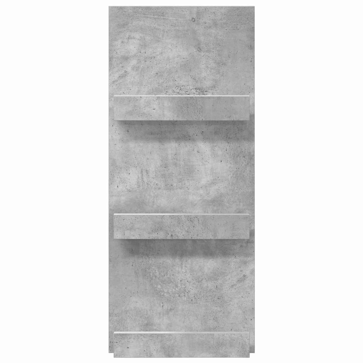 Scaffale per riviste Grigio cemento 43 x 11 x 102 cm