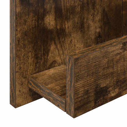 Scaffale per riviste Rovere fumé 51 x 11 x 102 cm