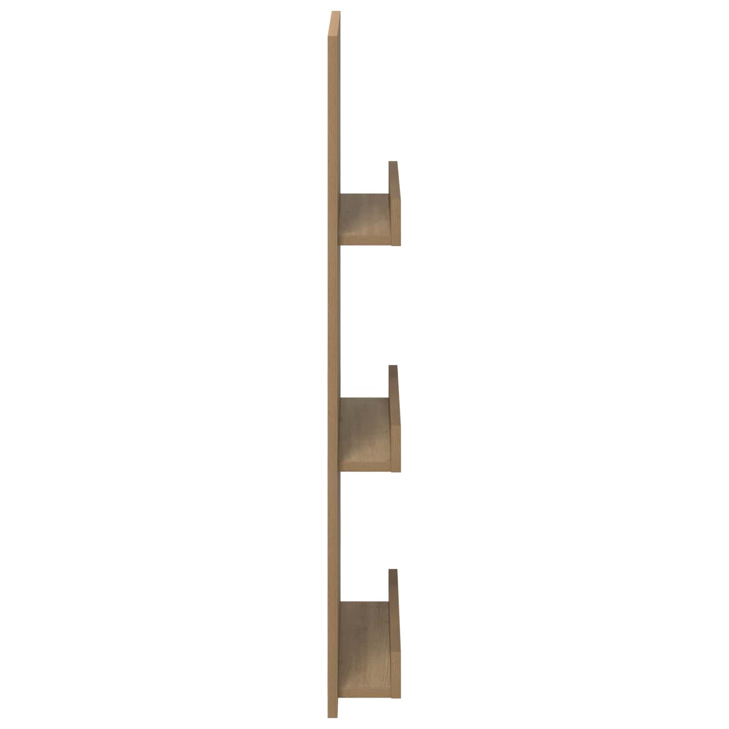Scaffale per riviste Rovere artigianale 43 x 11 x 102 cm