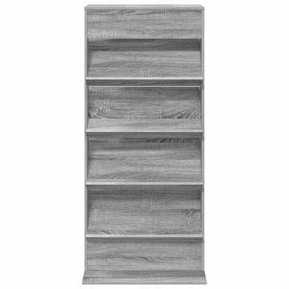 Scaffale per riviste Grigio Sonoma 70 x 41 x 156 cm