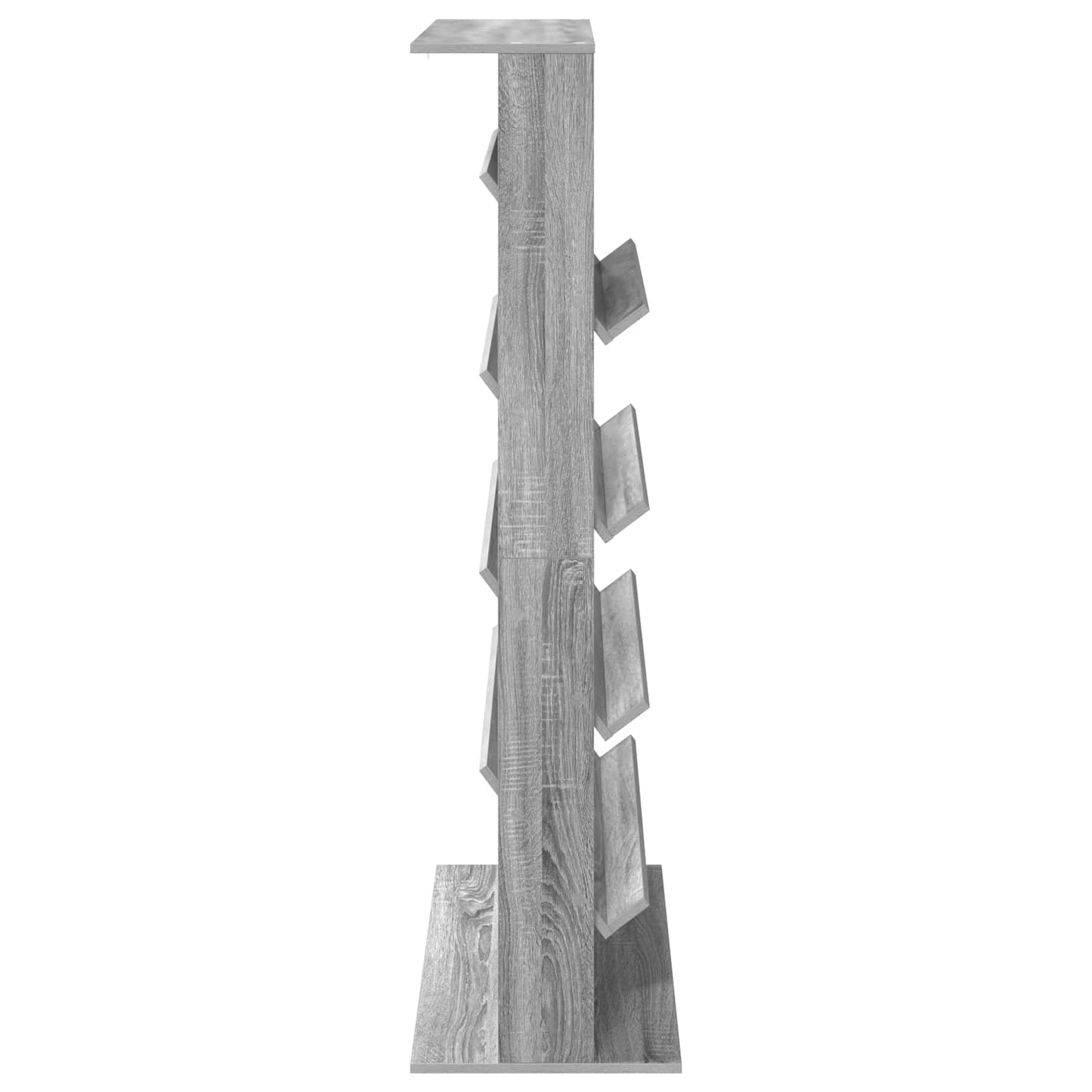 Scaffale per riviste Grigio Sonoma 70 x 41 x 156 cm